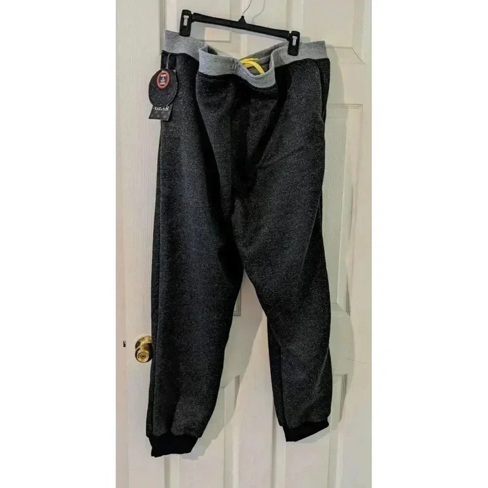 NWT BLUE GEAR MENS SWEAT FLEECE GRAY‎ PANTS JOGGERS WARM SIZE 5XL $50 MSRP